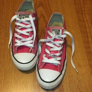 Converse All Star pink low tops
